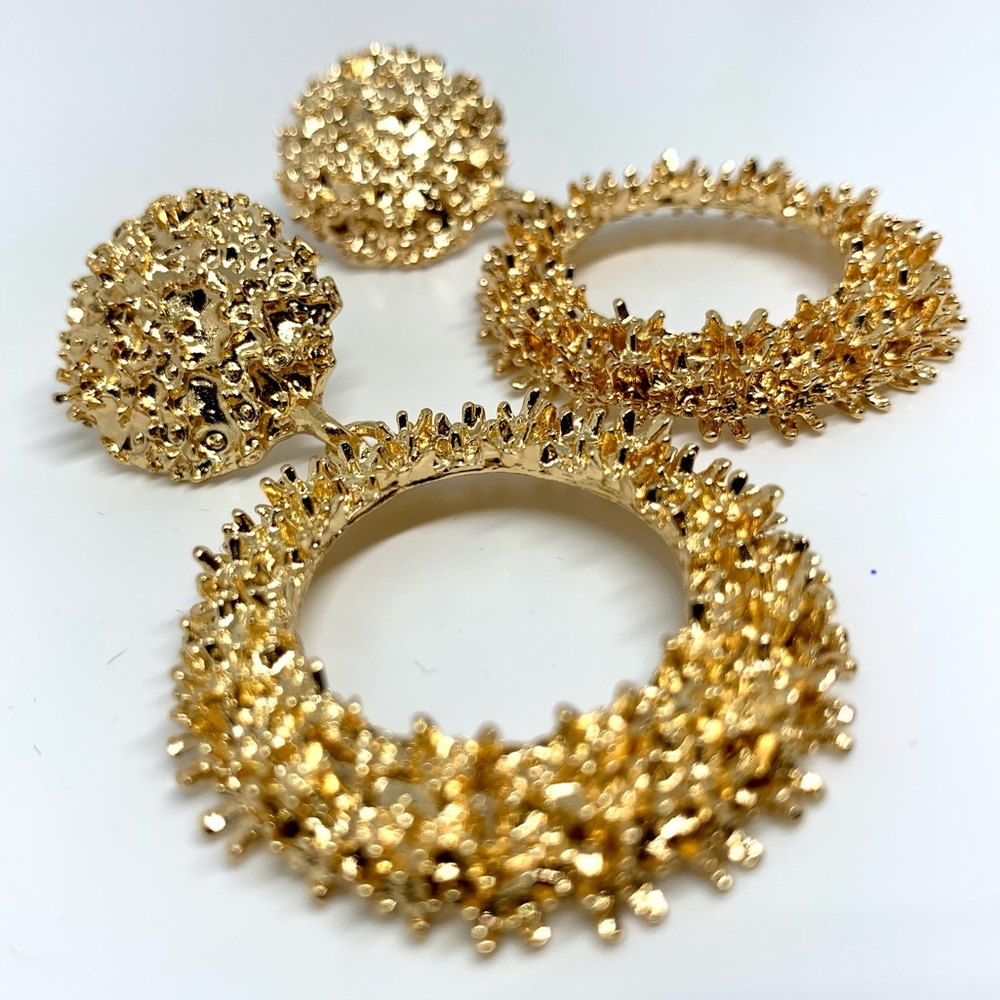 Golden Nugget earrings